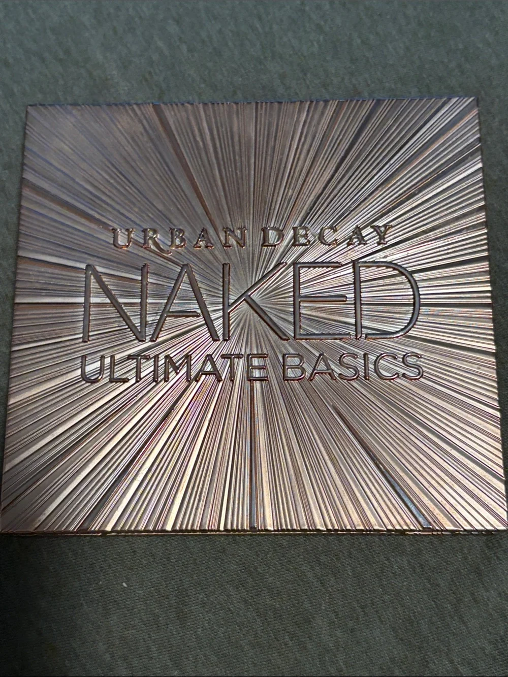 Urban Decay Naked Ultimate Basics Eyeshadow Palette - Barely Swatched with Brush